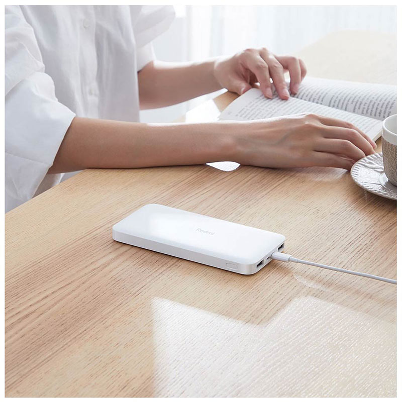 Batería Portátil Redmi Power Bank 20000 18w Fast Charge Blanca.