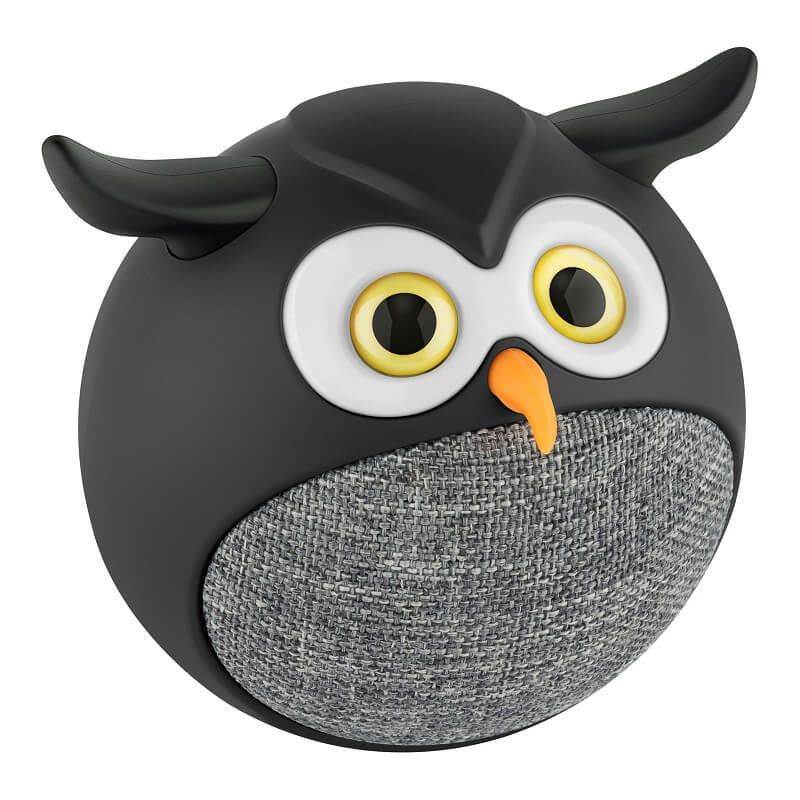 Mini bocina Bluetooth con forma de búho