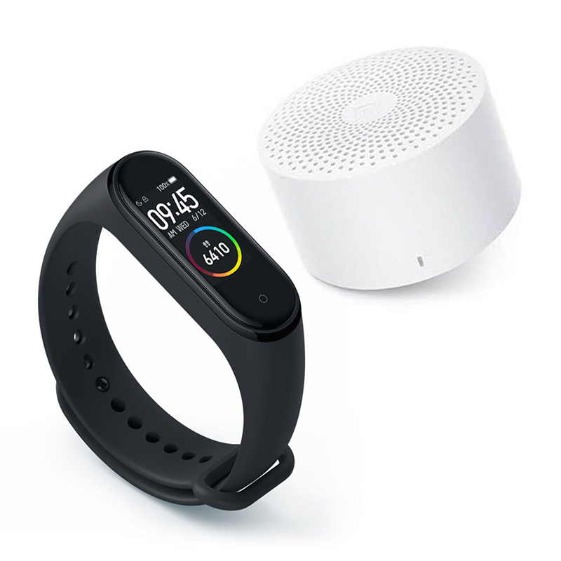 Combo Mi Band 4 + Mi Compact Bluetooth Speaker 2 Xiaomi