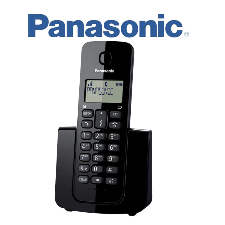 Teléfono Inalámbrico Panasonic KX-TGB110 Negro