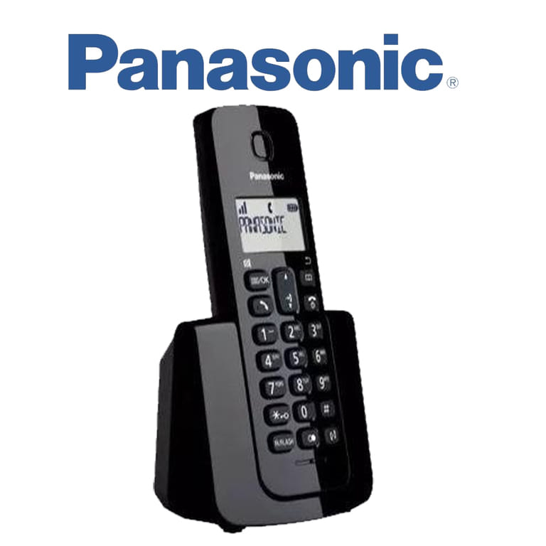 Teléfono Inalámbrico Panasonic KX-TGB110 Negro