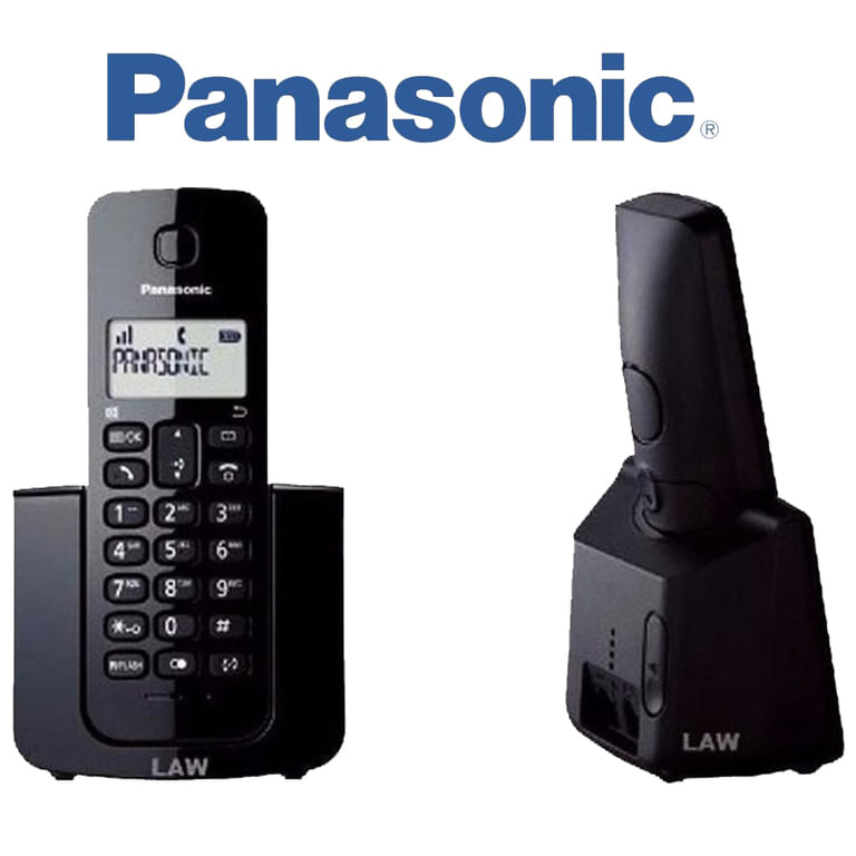 Teléfono Inalámbrico Panasonic KX-TGB110 Negro