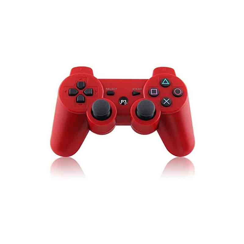 Ps3 Control Genérico Inalámbrico Compatible Con Playstation 3 - Rojo