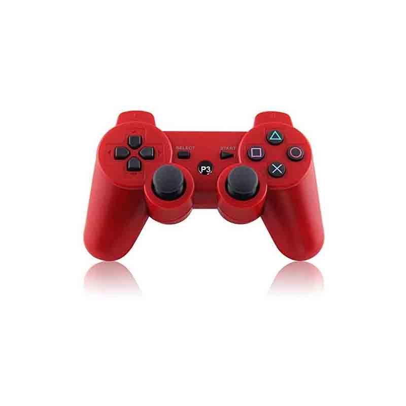 Ps3 Control Generico alambrico Compatible Con Playstation 3 - Rojo