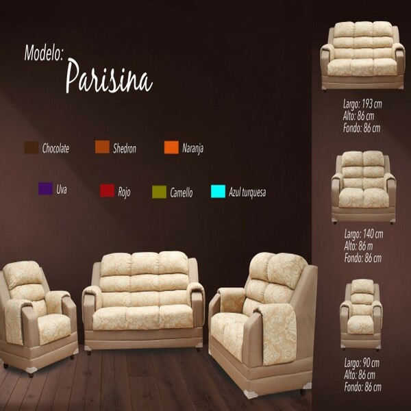 SALA 3 2 1 PARISINA ENTREGA VALIDA EN LA CIUDAD DE MÉXICO Y LOS SIGUIENTES MUNICIPIOS: ATIZAPAN DE ZARAGOZA, COACALCO DE BERRIOZÁBAL, CUAUTITLAN, CHIMALHUACAN, ECATEPEC DE MORELOS, HUIXQUILUCAN, NAUCALPAN DE JUAREZ, NEZAHUALCÓYOTL, NICOLAS ROMERO, TECAMAC, TEOLOYUCAN, TLALNEPANTLA DE BAZ, TULTEPEC, TULTITLÁN, CUAUTITLÁN IZCALLI