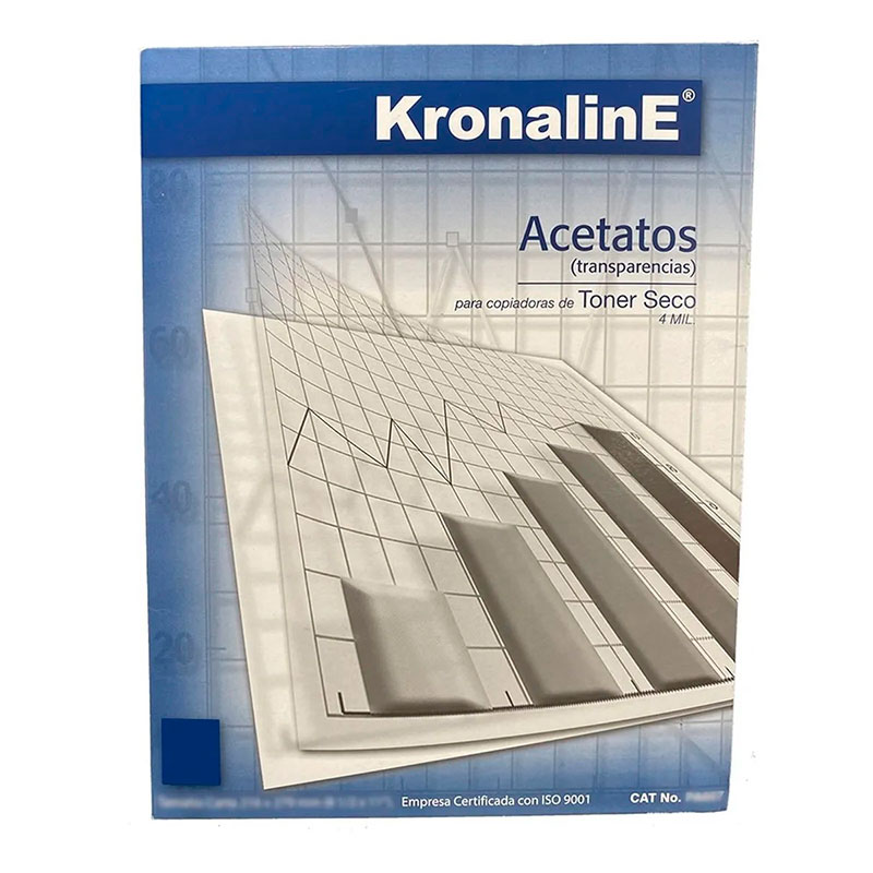 Acetato Poliester Kronaline 25pz