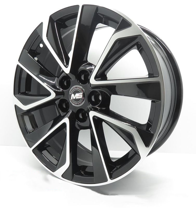 RIN MS MOTORSPORTS MOD. 5463 18" 5-114 COLOR NEGRO PULIDO 