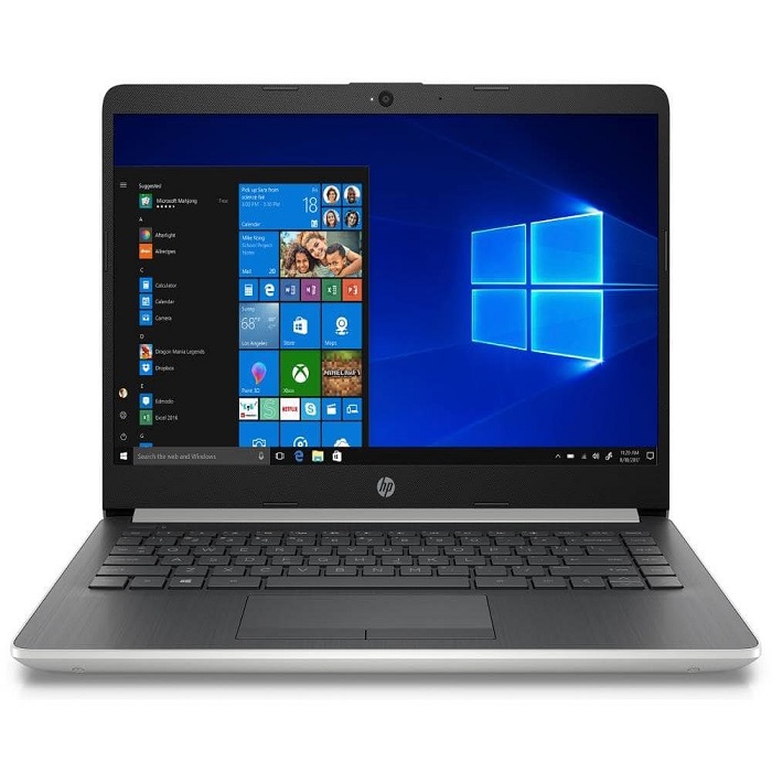 Laptop HP 14 PC 14" 4GB RAM + 64GB InteI Celeron W10 Webcam HD - Plata