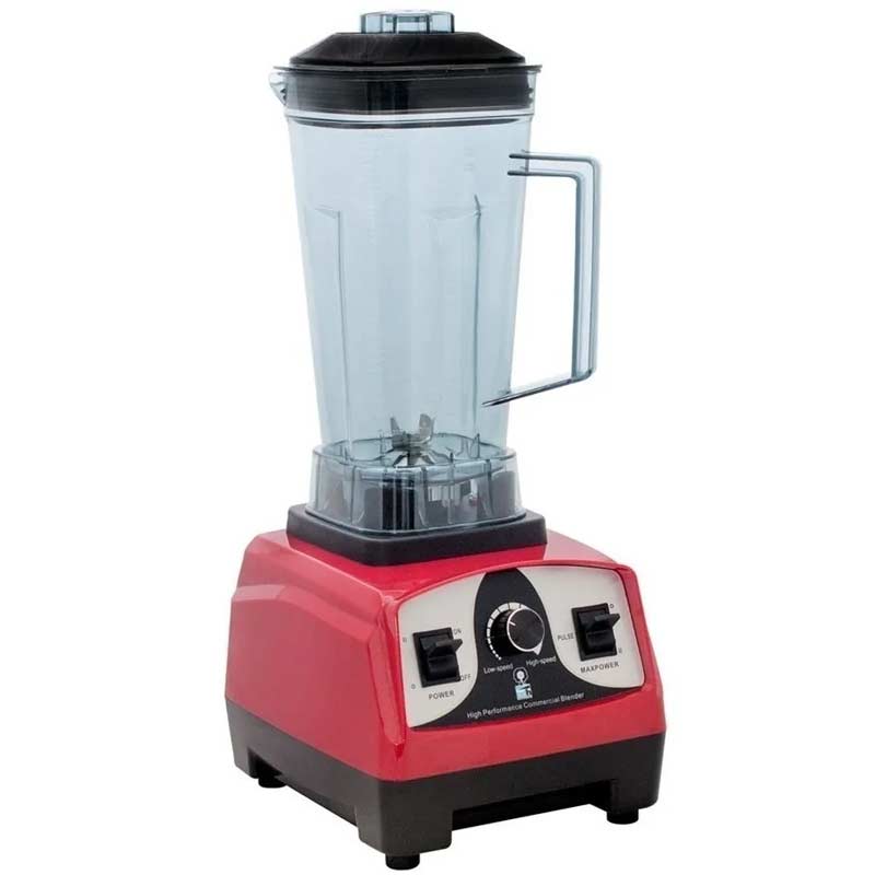 Licuadora Industrial Turmix 2.2l Uso Rudo 25,000 RPM Profesional Acero Inoxidable Roja 