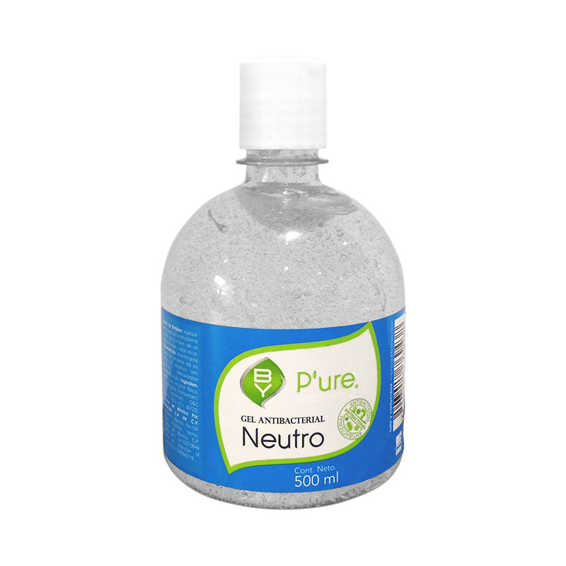 Gel Antibacterial De Manos 500 Ml 70% Alcohol Germen By Pure