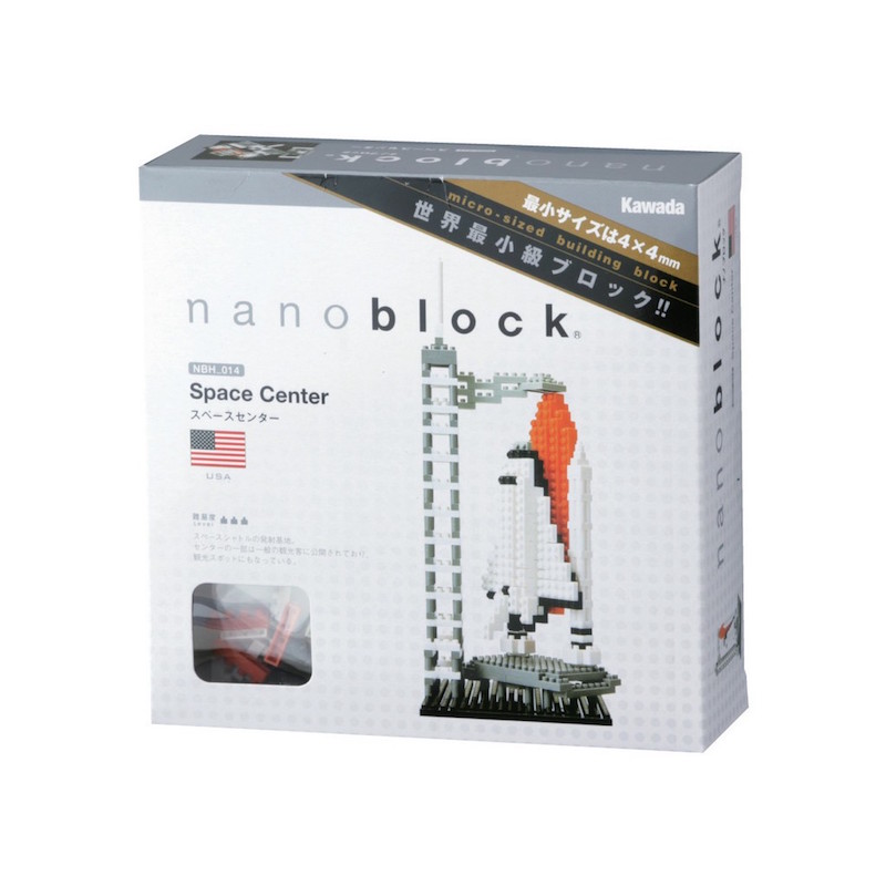 Nanoblock Centro Espacial Nave Nasa