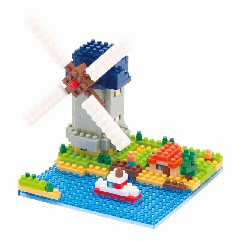 Nanoblock Molino Holandes
