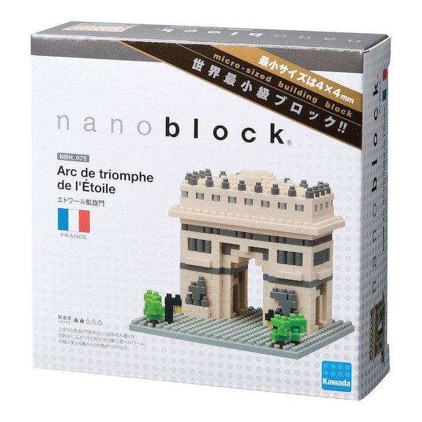 Nanoblock Arco del Triunfo Francia