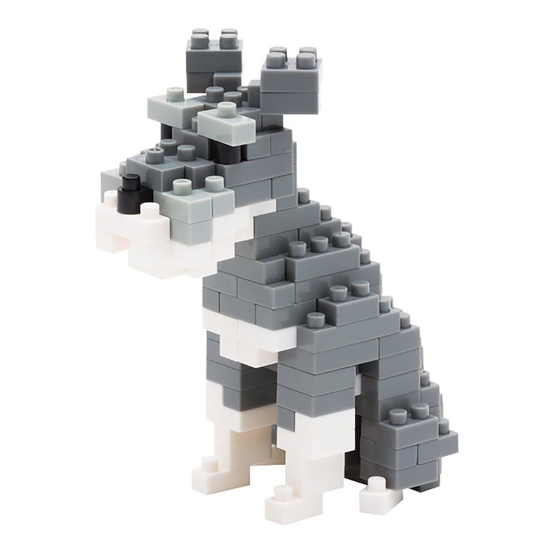 Nanoblock Perro Schnauzer