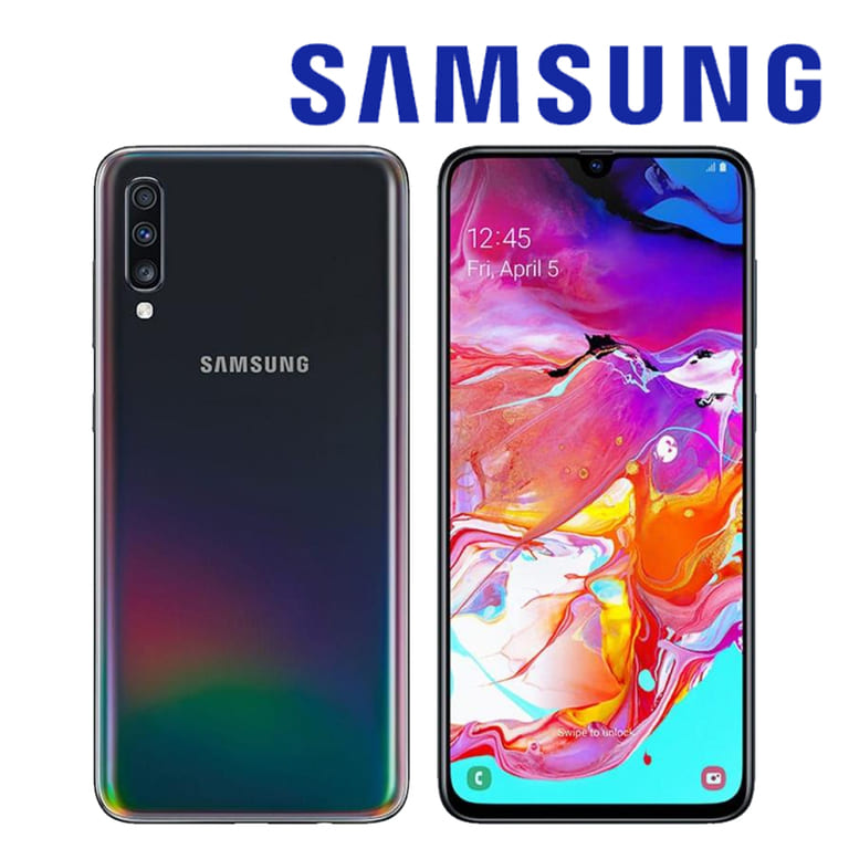 Celular Samsung Galaxy A70 128gb-6gb Dual Sim - negro