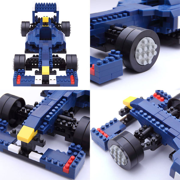 Nanoblock Carro de Carreras Formula uno