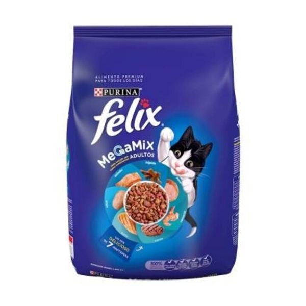  Alimento para gato Felix Megamix adulto 1.5 kg