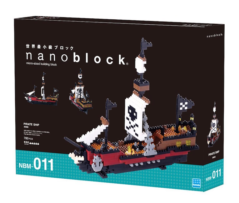 Nanoblock Barco Pirata