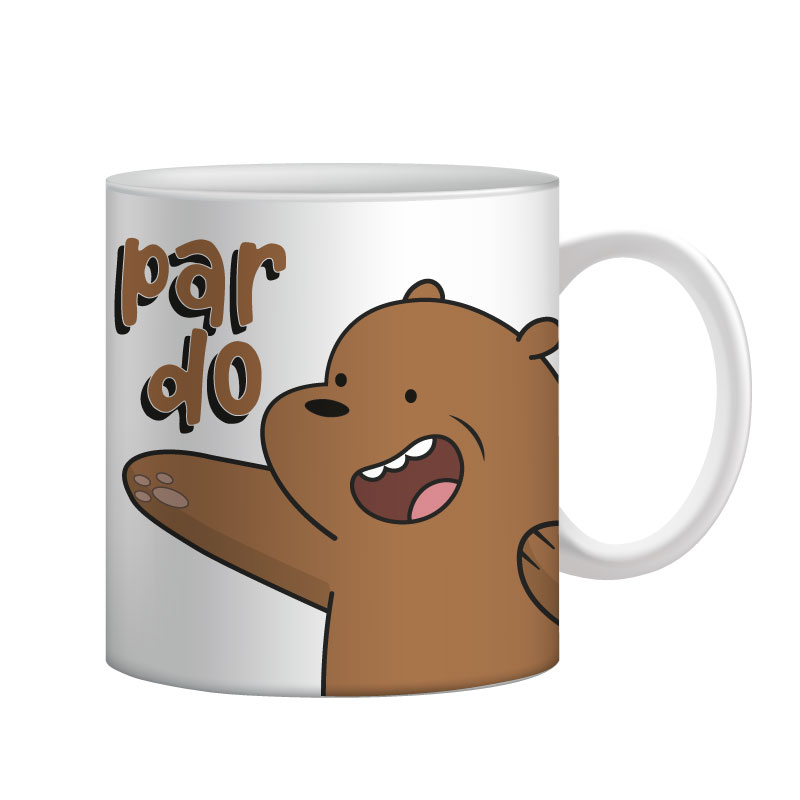 JUEGO DE 3 TAZAS DE CERAMICA DISEÑO ESCANDALOSOS HEROE SHOP