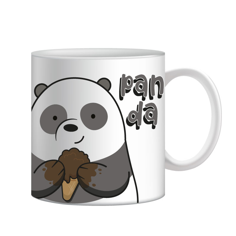 JUEGO DE 3 TAZAS DE CERAMICA DISEÑO ESCANDALOSOS HEROE SHOP