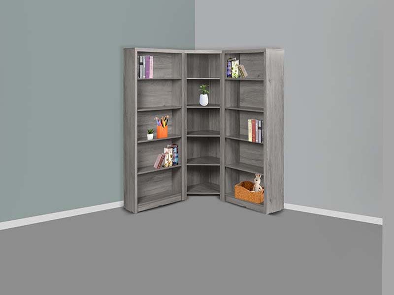 Librero Oregon Gris - Kessa