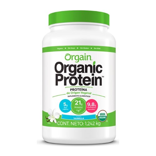 Proteína Orgánica Orgain Sabor Vainilla 1.2 kg Sin Gluten CST