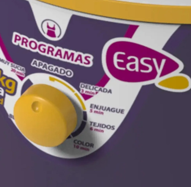 Lavadora Manual 15 Kg Morada Easy - LRE15M