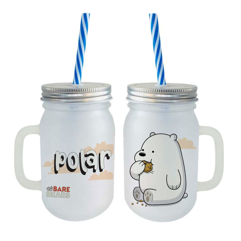 ESCANDALOSOS HEROE SHOP JUEGO DE 3 TARROS MASON 450 ML SATINADO MATE Y PORATA VASOS CIRCULARES HEROE SHOP