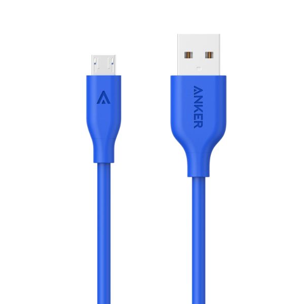 Cable Anker PowerLine Micro USB 0.9m Azul