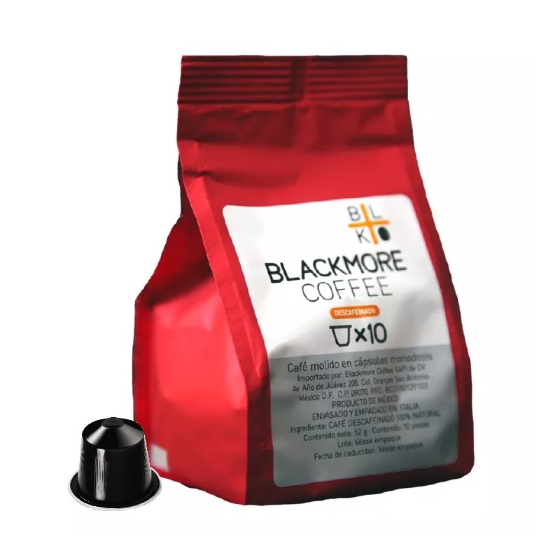 1000 Cápsulas Café Descafeinado Compatible Nespresso Blk-des