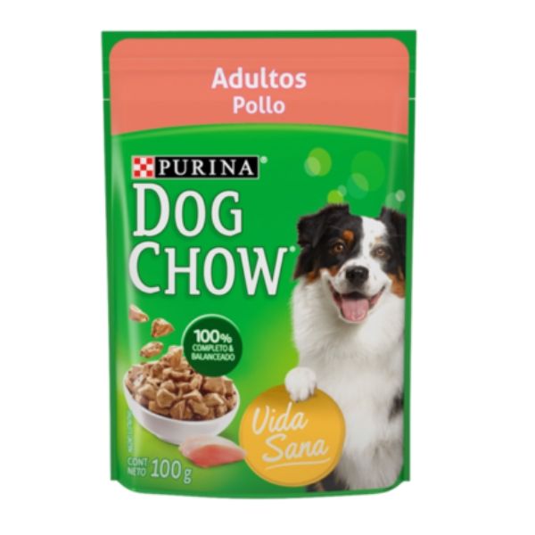 Sobre de Alimento Húmedo para Perro Purina Dog Chow ADULTOS POLLO