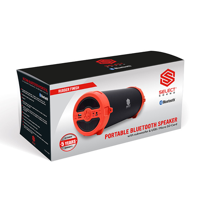 Bocina Bluetooth Bazooka Select Sound BT228 con Radio Fm