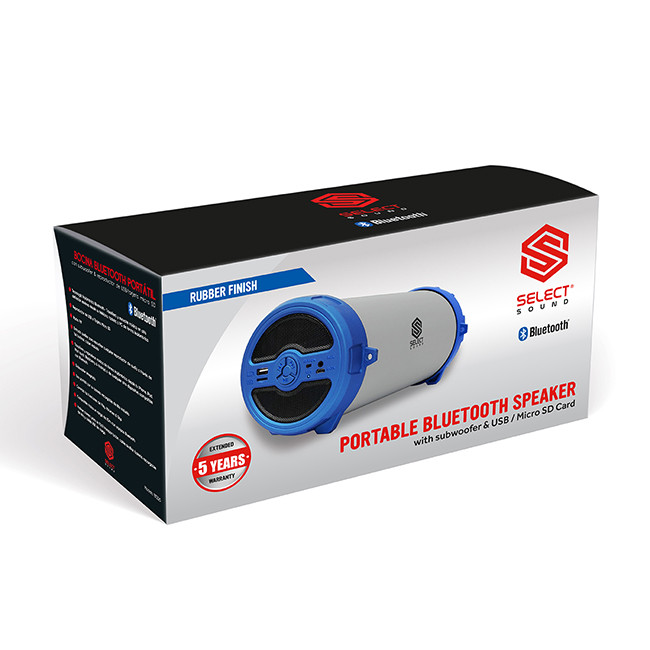 Bocina Bluetooth Bazooka Select Sound BT228 con Radio Fm