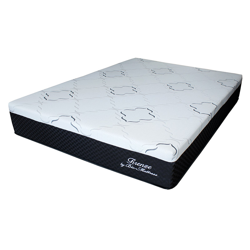 Colchón Matrimonial Memory Foam Suave Firenze Bio Mattress en caja