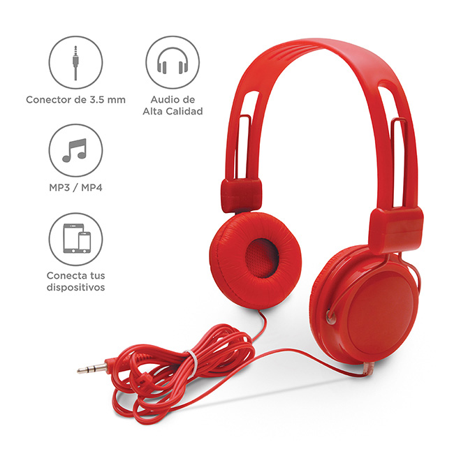 Audifonos Hi-fi Select Sound Ajustables Alambricos H669