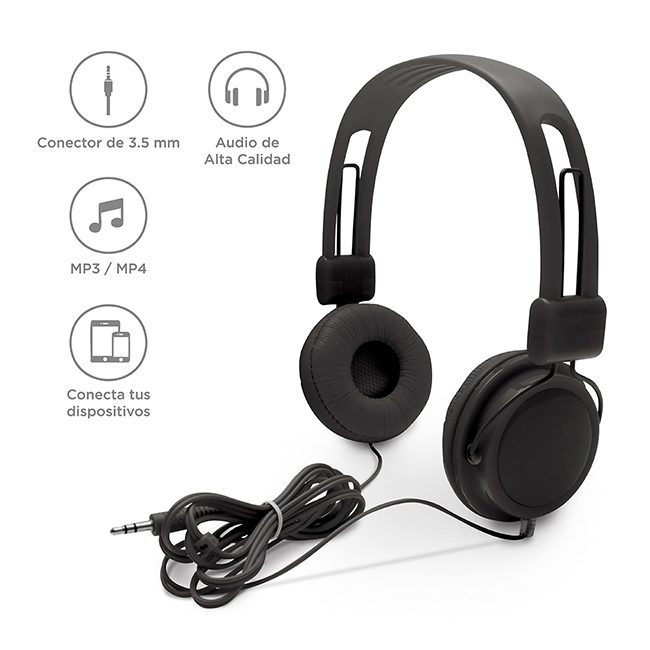 Audifonos Hi-fi Select Sound Ajustables Alambricos H669