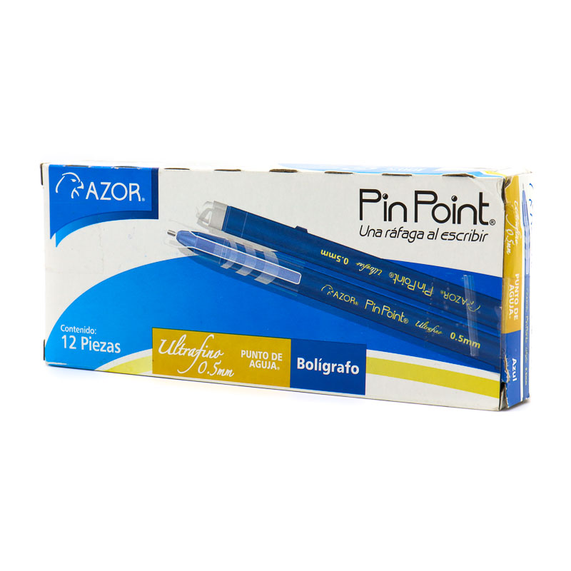 BOLIGRAFO PINPOINT ULTRAFINO 0.5MM CAJA 12 PZAS