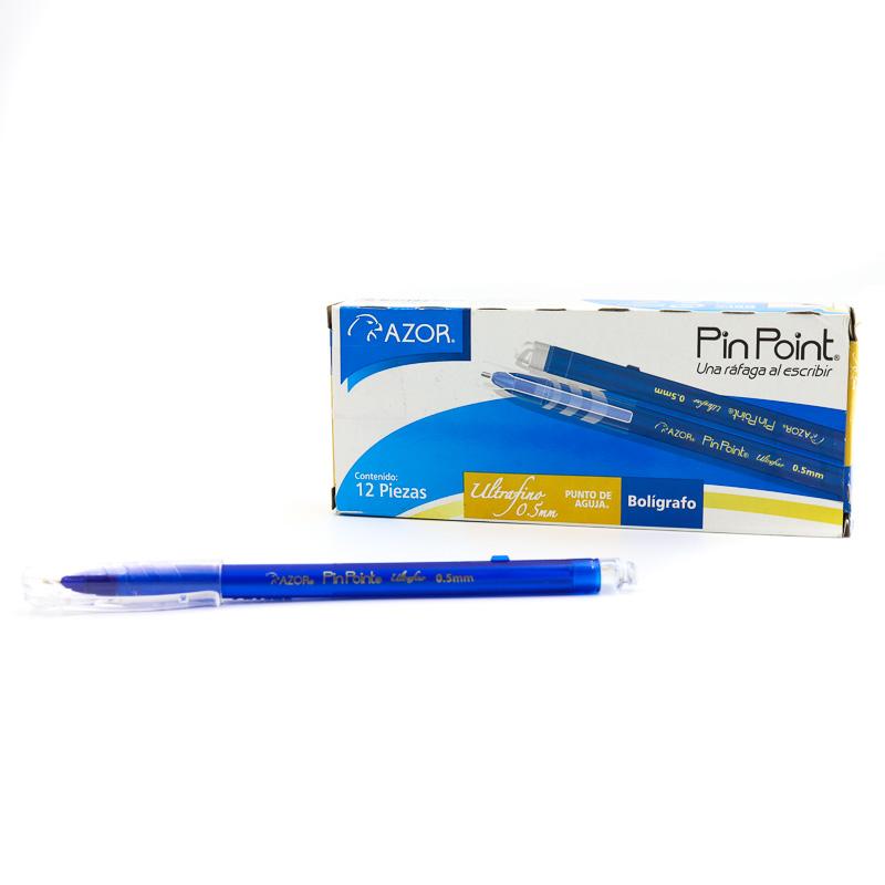 BOLIGRAFO PINPOINT ULTRAFINO 0.5MM CAJA 12 PZAS