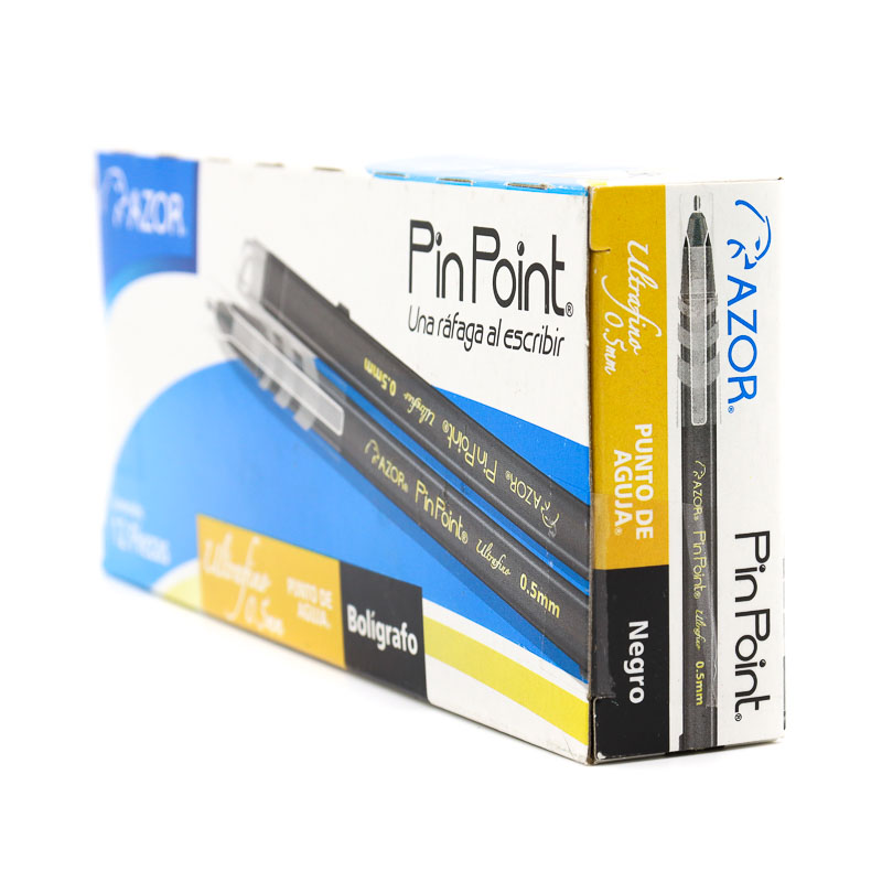BOLIGRAFO PINPOINT ULTRAFINO 0.5MM CAJA 12 PZAS
