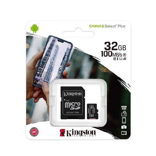 Карта памяти microsd kingston 32gb canvas select plus промо okko sdcs2ok