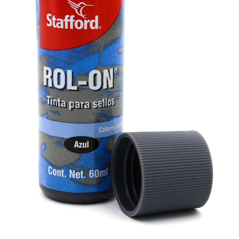 Tinta Para Sellos Stafford Rol-on 60ml Para Cojin Azor