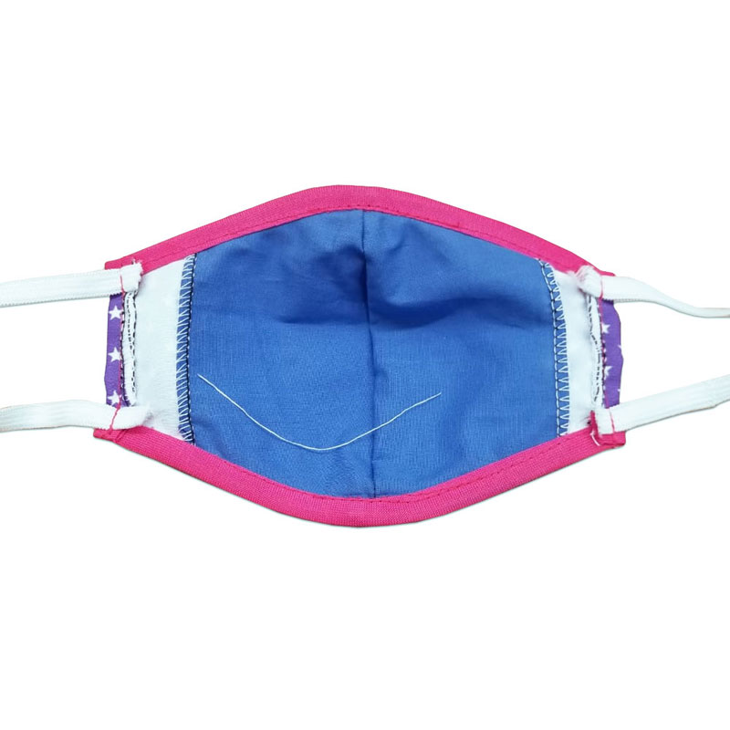 Cubreboca Mascarilla De Tela Doble Forro Corte Industrial para niño