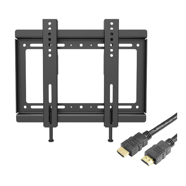 Soporte de Pared Fijo para Pantalla / Monitor de 14" a 42" SOP-02