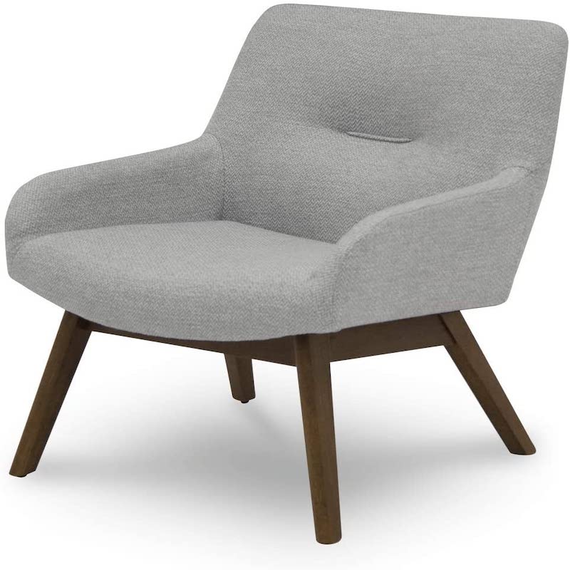 SILLON VEINTIOCHO TELA GRIS - EL BAZAR STORE SILLON OCASIONAL SALA SOFA MODERNO