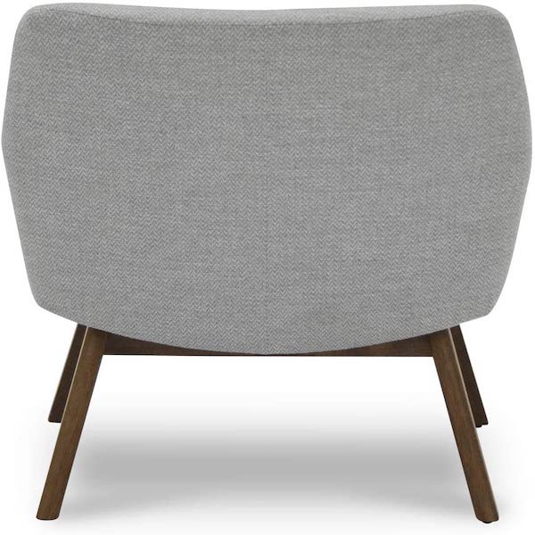 SILLON VEINTIOCHO TELA GRIS - EL BAZAR STORE SILLON OCASIONAL SALA SOFA MODERNO