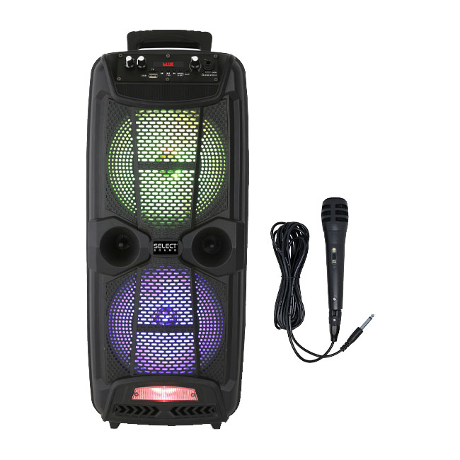 Bafle 2x8" Iron Select Sound BT1708 con Tws, Bluetooth