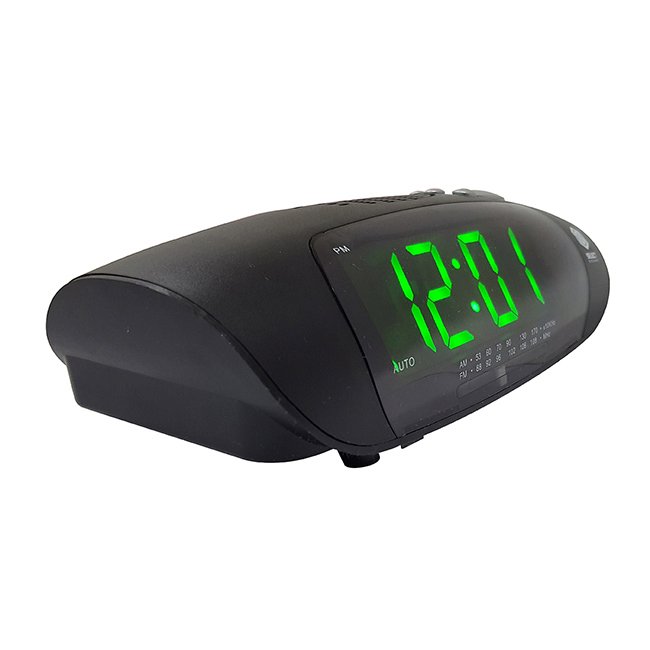 Radio Reloj Despertador Select Sound 4333 con Radio Am/Fm, Entrada Auxiliar