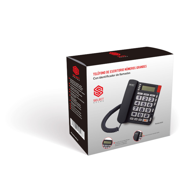 Telefono alambrico Select Sound 8216