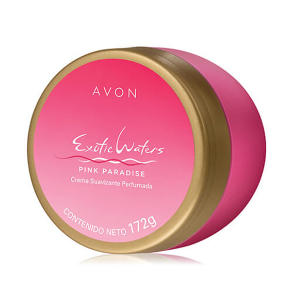 Avon Exotic Waters Pink Paradise Crema Suavizante Perfumada