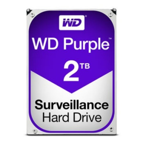 DISCO DURO INT WESTERN DIGITAL PURPLE SURVEILLANCE 2TB 3.5" WD20PURZ